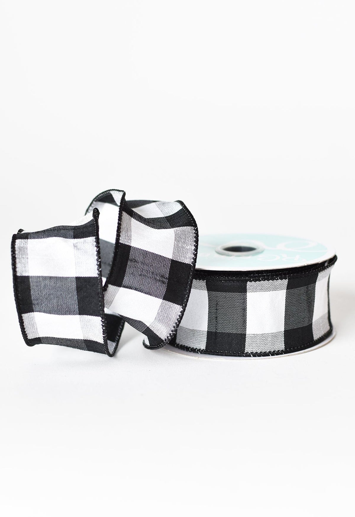 An excellent online shopping experience at the most affordable prices with  1.5 x 10yd Black + White Checkered Ribbon House by JSD